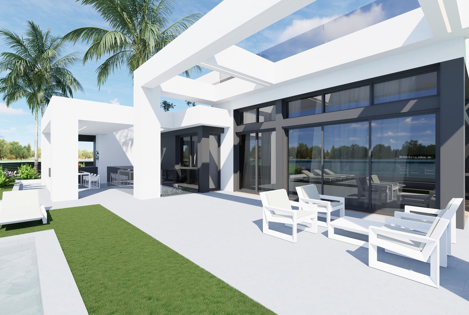 5 soveværelse Villa til salg i Torre-Pacheco med swimmingpool - € 1.778.000 (Ref: 9885618)
