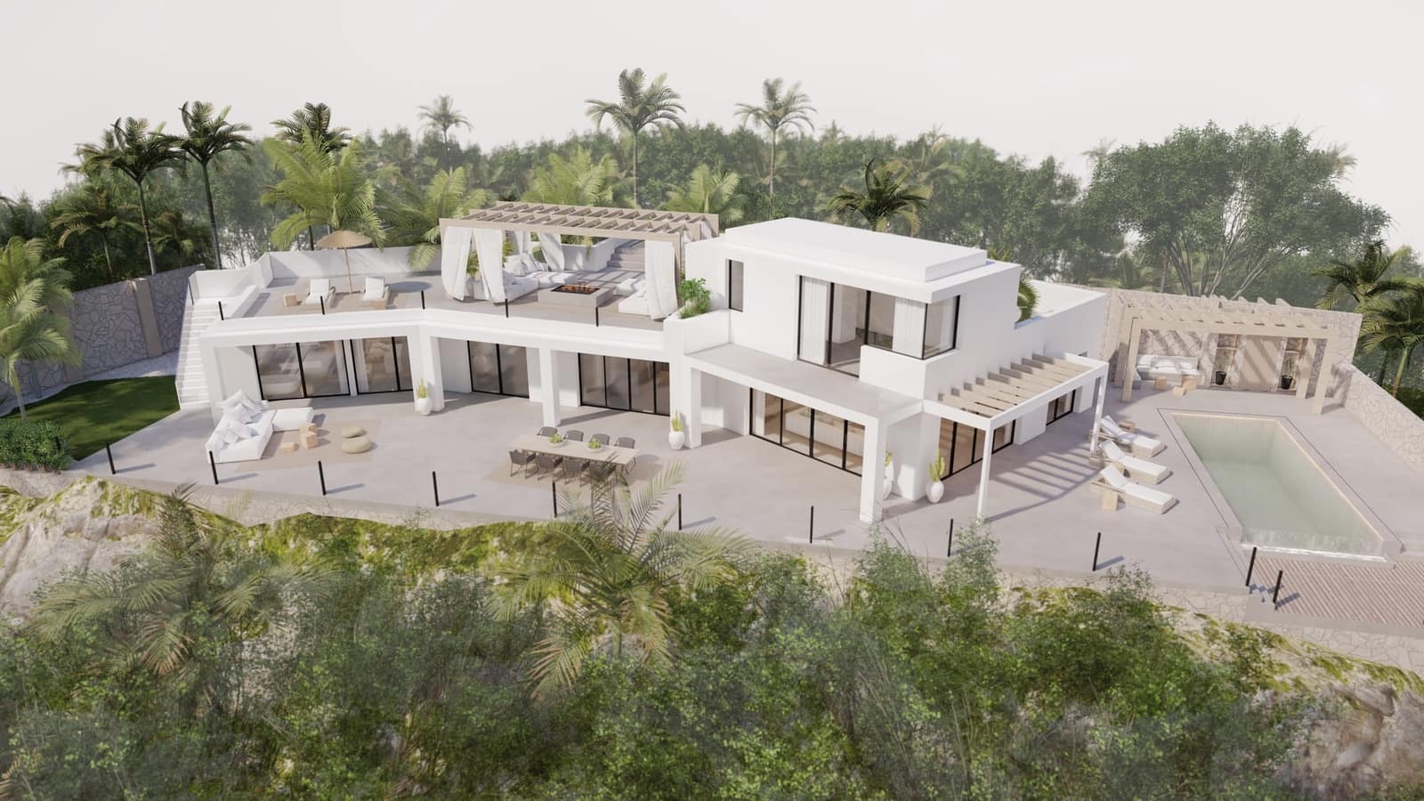 4 soveværelse Villa til salg i Marbella med swimmingpool - € 3.200.000 (Ref: 9886141)