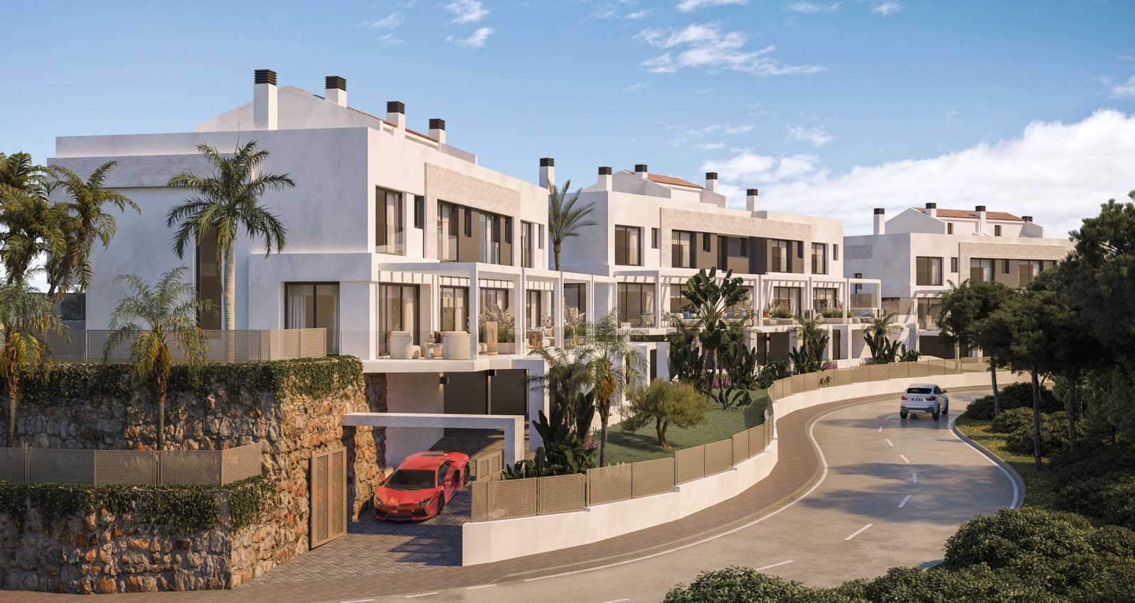 3 soveværelse Rækkehus til salg i Mijas med swimmingpool - € 1.112.000 (Ref: 9887050)