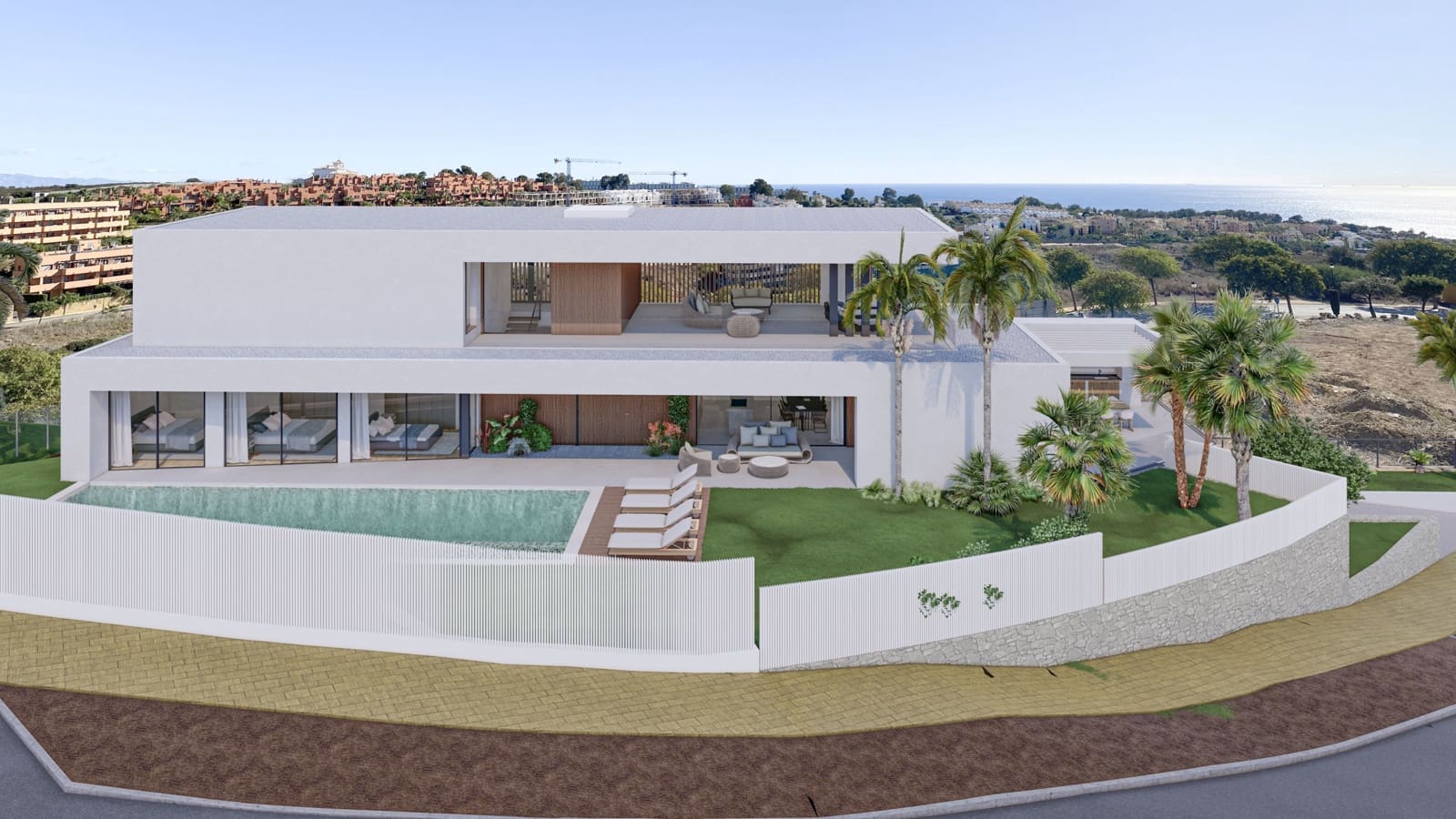 4 soveværelse Villa til salg i Manilva med swimmingpool - € 3.700.000 (Ref: 9887401)