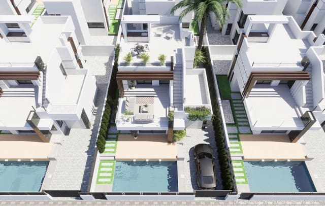 Chalet de 3 habitaciones en Centro, Los Alcázares en venta con piscina - 587.800 € (Ref: 9887823)