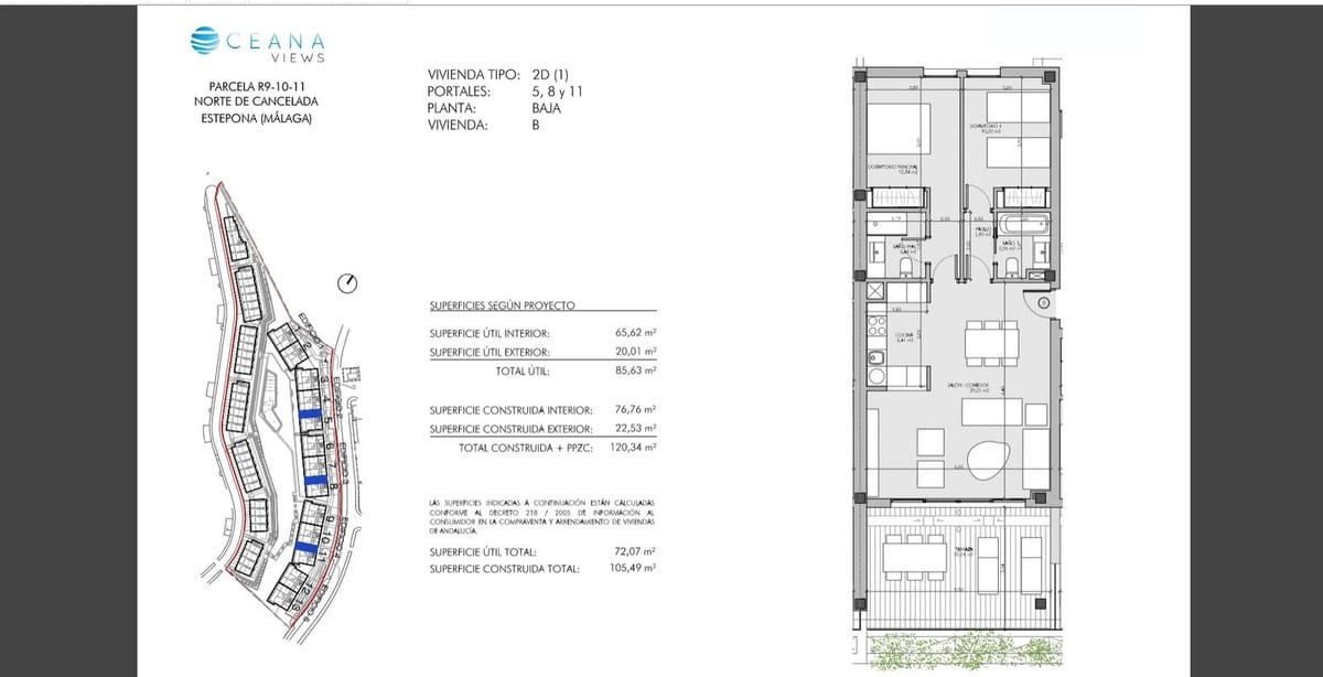2 Zimmer Apartment zu verkaufen in Cancelada mit Garage - 499.000 € (Ref: 9898587)