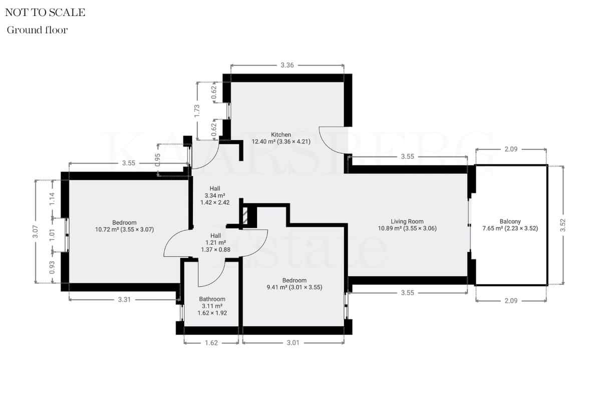 3 camera da letto Appartamento in vendita in La Capellania - 385.000 € (Rif: 9912303)