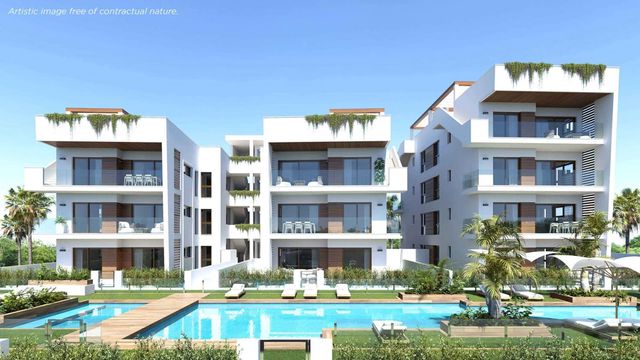 3 sypialnia Apartament na sprzedaż w Centro, Los Alcázares z basenem garażem - 412 000 € (Ref: 9972398)
