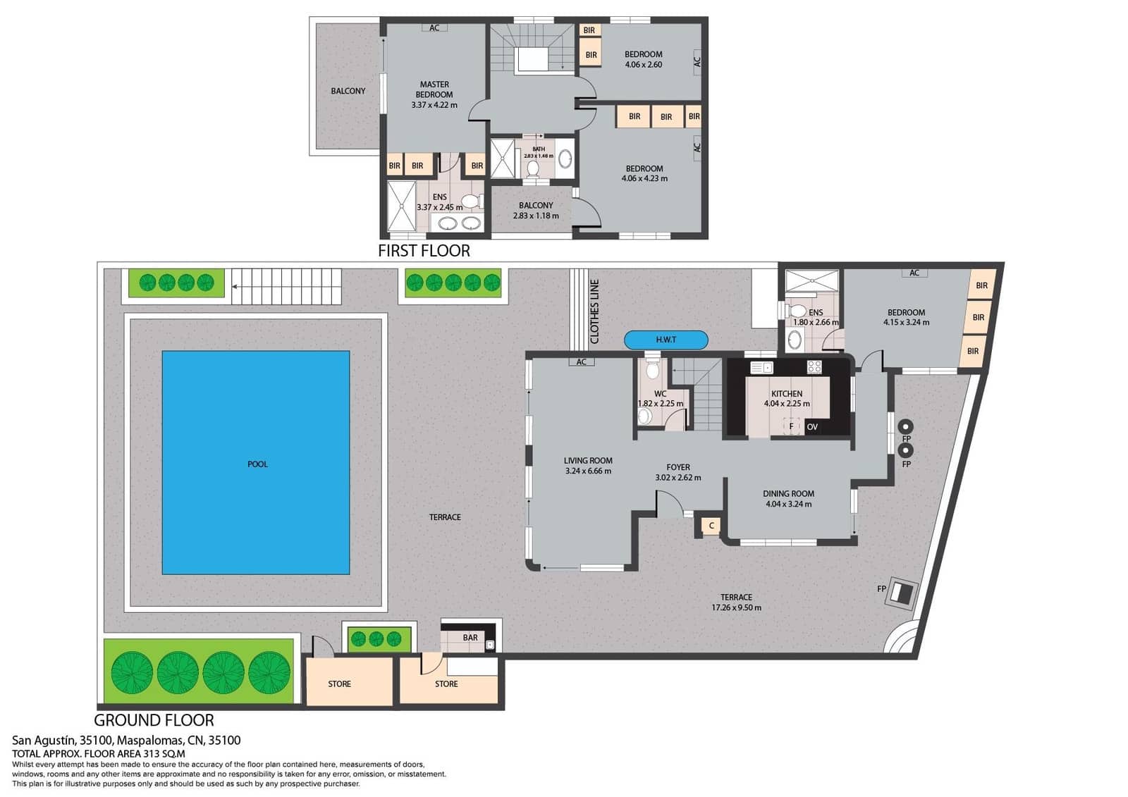 4 quarto Moradia para venda em San Agustin com piscina - 995 000 € (Ref: 9470989)