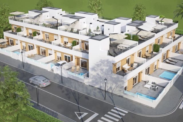 3 soverom Hus til salgs i Avileses, Murcia by med svømmebasseng garasje - € 259 000 (Ref: 8763001)