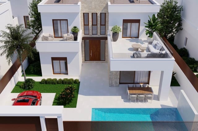 4 soveværelse Semi-Rækkehus til salg i Vistabella, Orihuela med swimmingpool garage - € 649.000 (Ref: 8805836)