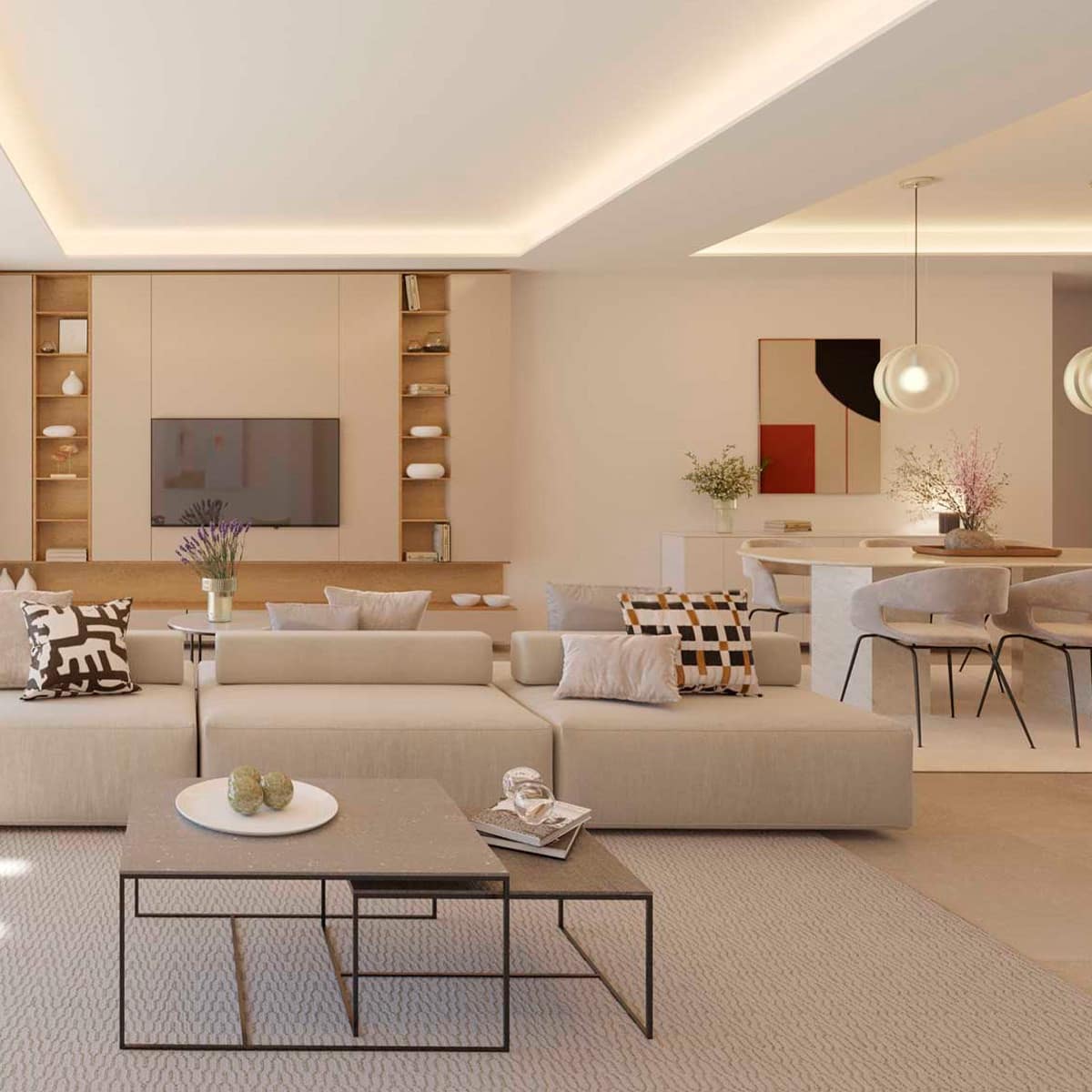 Apartamento de 2 habitaciones en Mijas Costa en venta con piscina garaje - 1.050.000 € (Ref: 8643979)