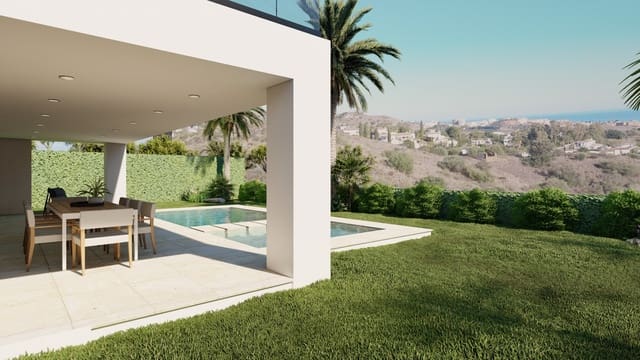 4 sovrum Villa till salu i Mijas med pool garage - 1 022 500 € (Ref: 8643987)