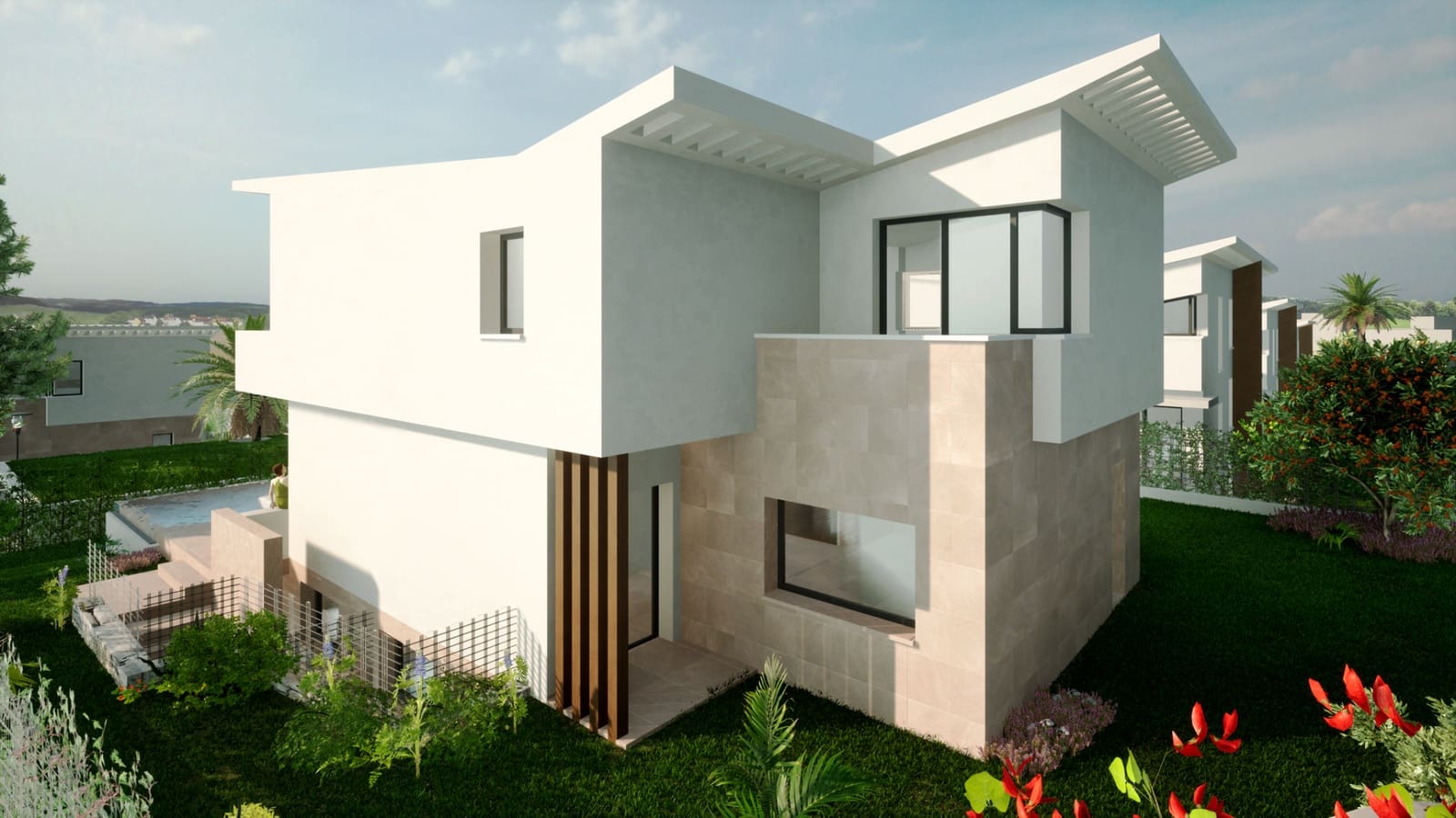 4 camera da letto Villetta Bifamiliare in vendita in La Cala de Mijas con piscina garage - 863.000 € (Rif: 8643991)