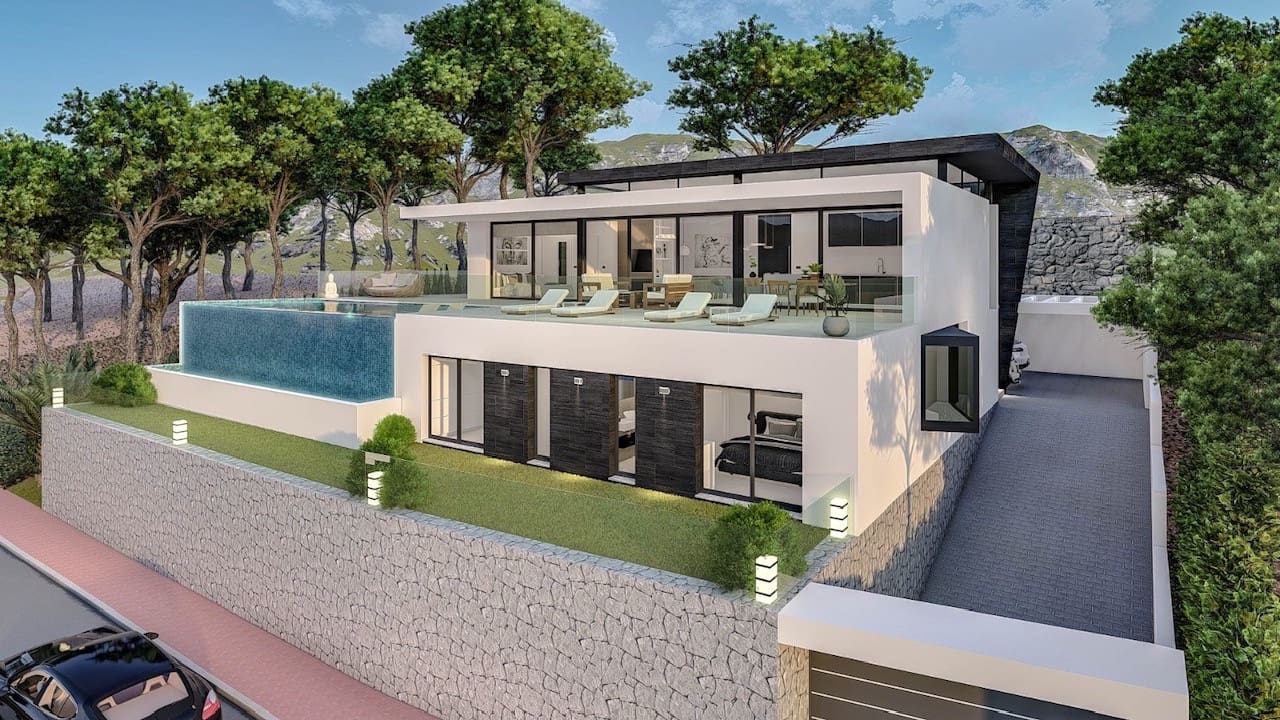 4 soveværelse Villa til salg i Mijas med swimmingpool garage - € 1.150.000 (Ref: 8820648)