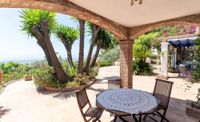 5 sypialnia Willa na sprzedaż w Mijas pueblo, Mijas z basenem garażem - 1 450 000 € (Ref: 9331754)