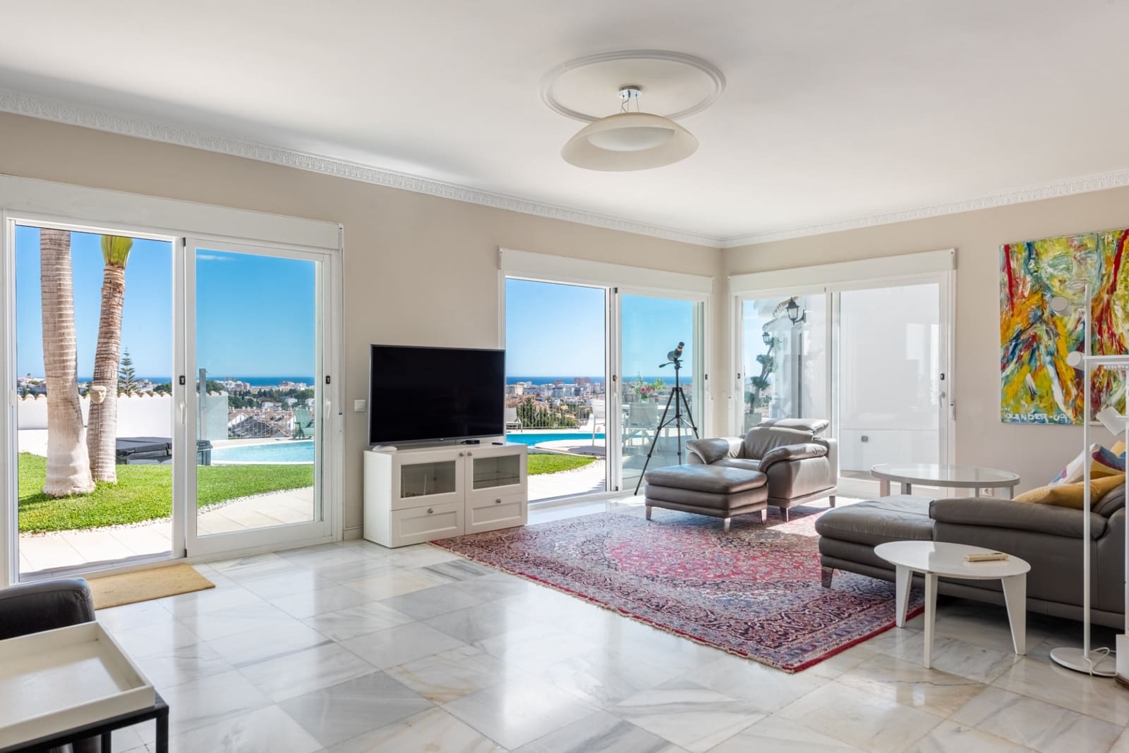 4 sovrum Villa till salu i Mijas Costa med pool garage - 1 795 000 € (Ref: 9356514)