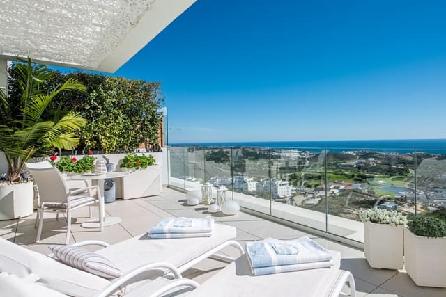 2 bedroom Penthouse for sale in La Cala de Mijas, Mijas with pool garage - € 995,000 (Ref: 9444772)