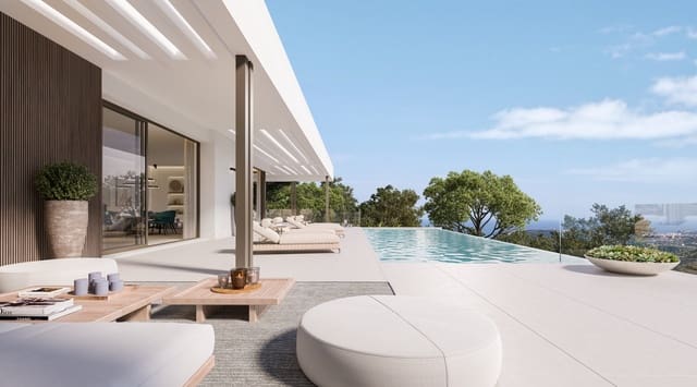 4 sypialnia Willa na sprzedaż w Mijas Costa, Mijas z basenem garażem - 2 995 000 € (Ref: 9753529)