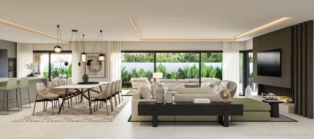 Chalet de 3 habitaciones en Mijas Costa, Mijas en venta con piscina garaje - 1.595.000 € (Ref: 9914833)