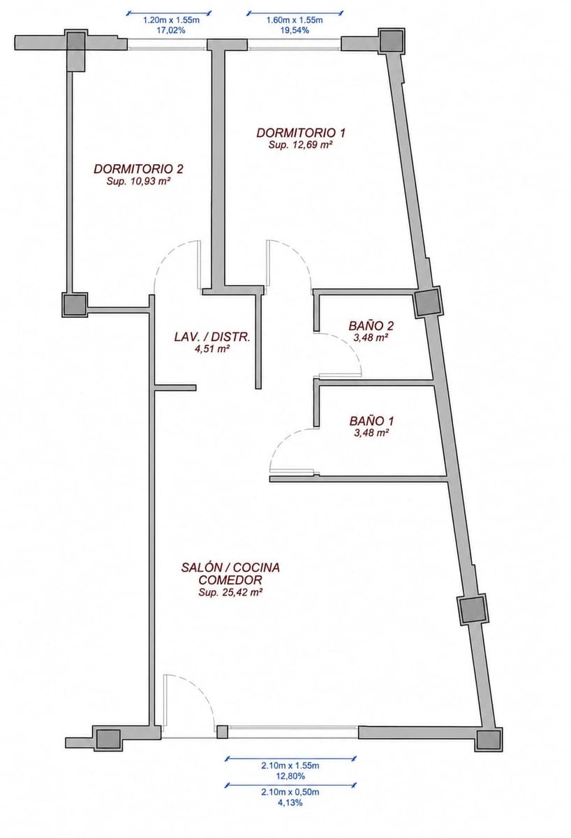 2 sypialnia Apartament na sprzedaż w Benalmadena Costa z basenem garażem - 440 000 € (Ref: 9950500)