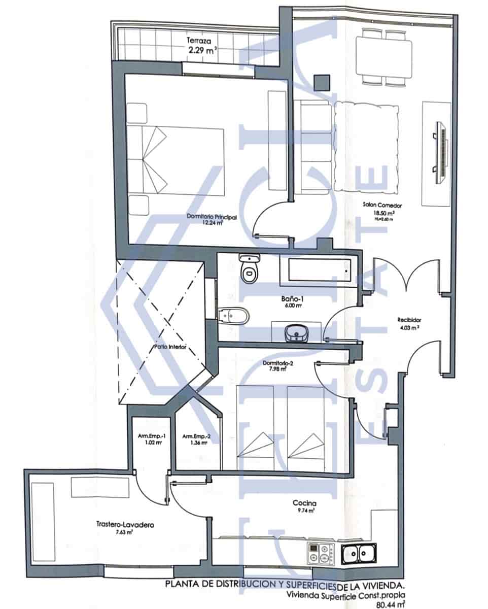 3 camera da letto Appartamento in vendita in Almunecar - 210.000 € (Rif: 9800360)