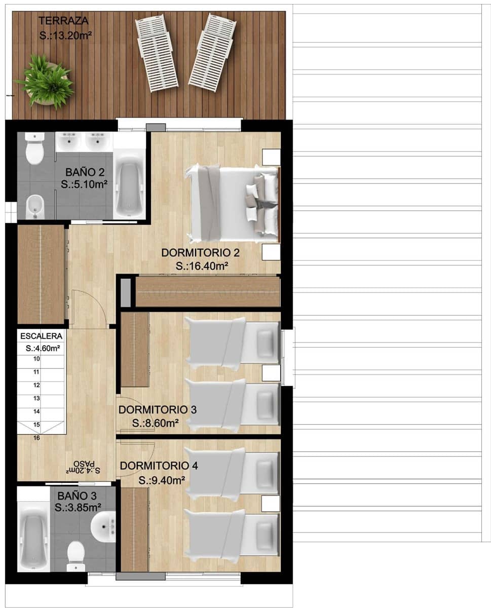 4 Zimmer Apartment zu verkaufen in Aguilas mit Pool - 350.000 € (Ref: 9024736)