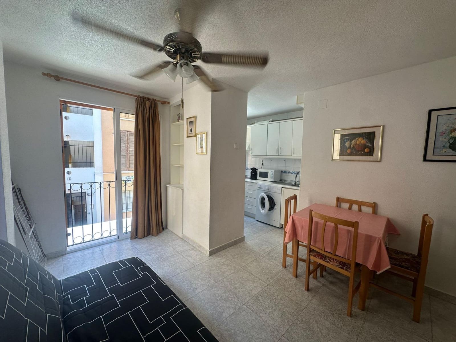 1 soverom Leilighet til leie i Puerto de Mazarron med svømmebasseng - € 500 (Ref: 9378993)