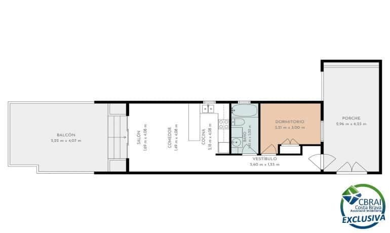 1 chambre Appartement à vendre à Roses - 172 000 € (Ref: 10059306)