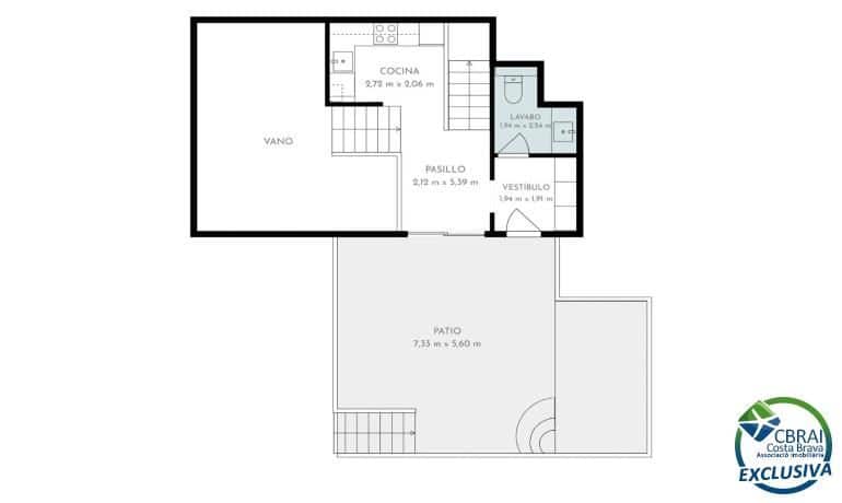 3 slaapkamer Halfvrijstaande villa te koop in Roses met garage - € 655.000 (Ref: 10100346)