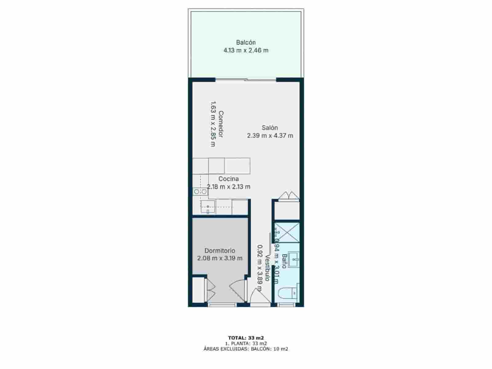 1 bedroom Flat for sale in Roses with garage - € 399,000 (Ref: 9708023)