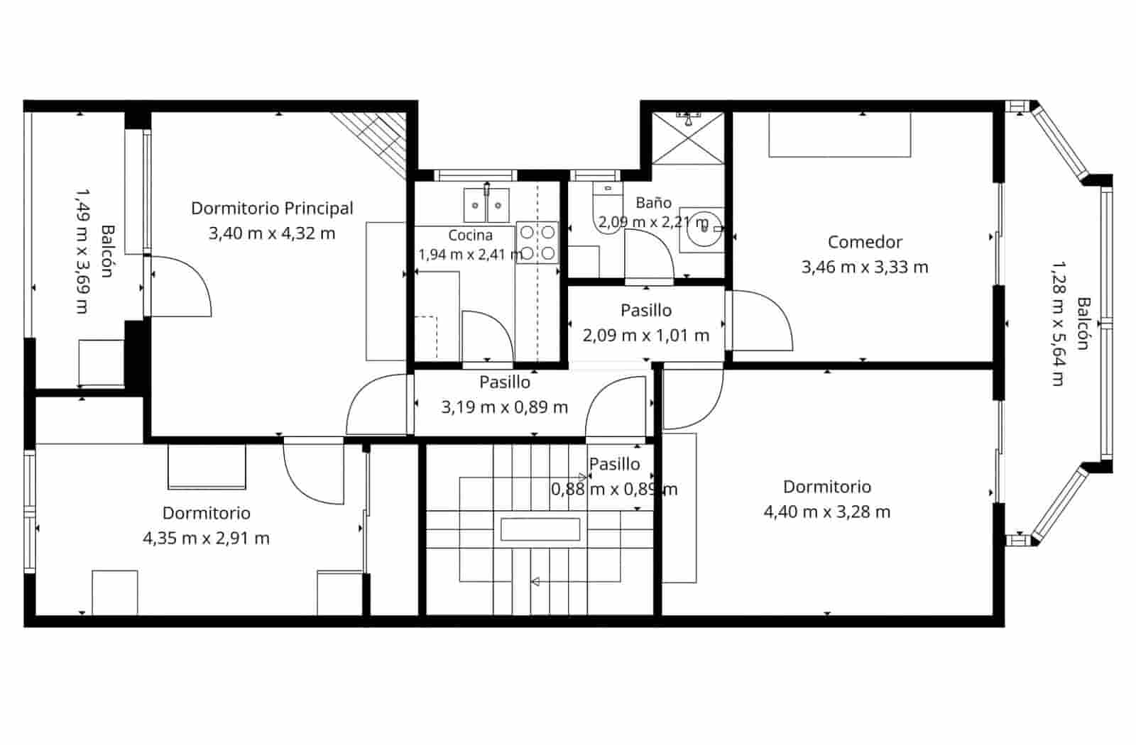 3 bedroom Flat for sale in Roses - € 240,000 (Ref: 9879446)