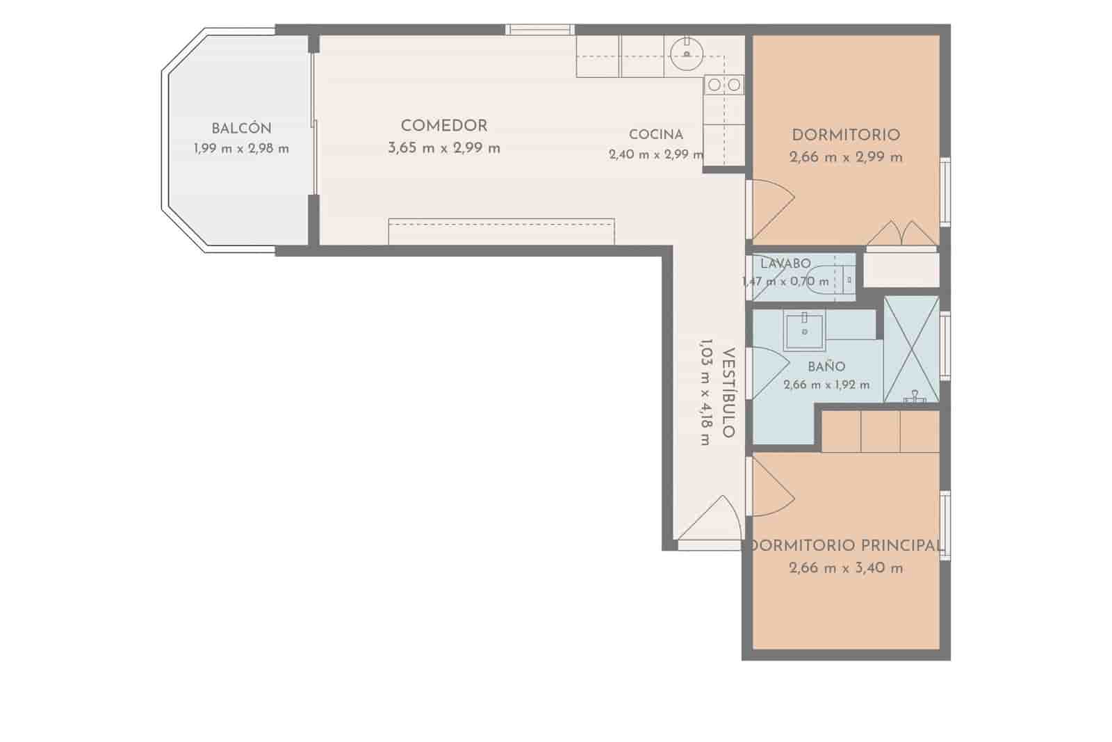 2 soverom Leilighet til salgs i Roses - € 223 000 (Ref: 9913309)