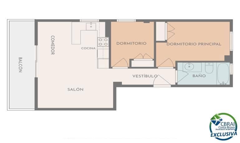 2 soveværelse Lejlighed til salg i Santa Margarida - € 215.000 (Ref: 9949937)