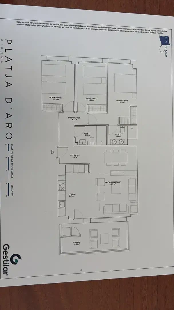 3 soveværelse Lejlighed til salg i Platja d'Aro med garage - € 950.000 (Ref: 9890806)