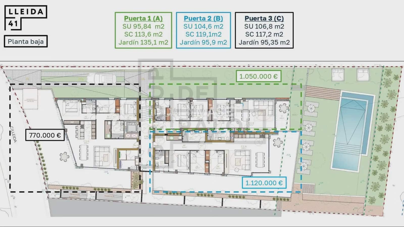 3 Zimmer Wohnung zu verkaufen in Castell-Platja d'Aro mit Garage - 1.050.000 € (Ref: 9890817)
