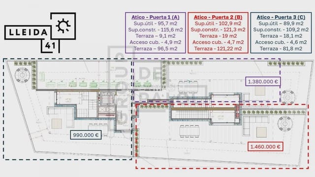 3 chambre Appartement à vendre à Platja d'Aro, Castell-Platja d'Aro avec garage - 1 380 000 € (Ref: 9890825)