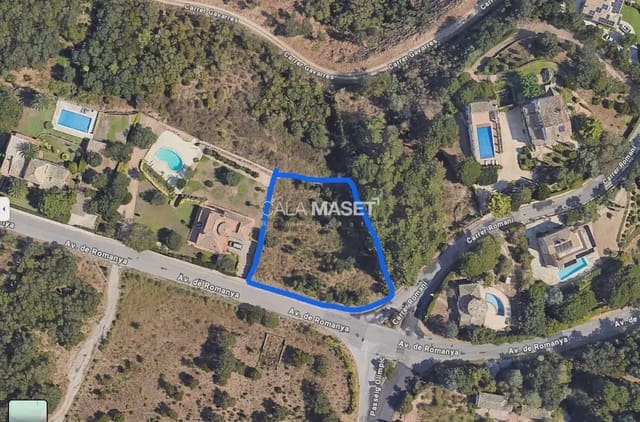 Building Plot for sale in Castell d'Aro, Castell-Platja d'Aro - € 240,000 (Ref: 9890852)