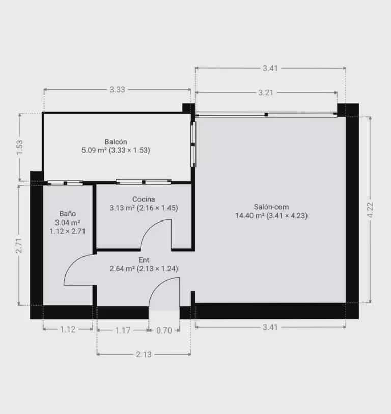 1 soveværelse Studio til salg i Platja d'Aro med swimmingpool - € 150.000 (Ref: 9918625)