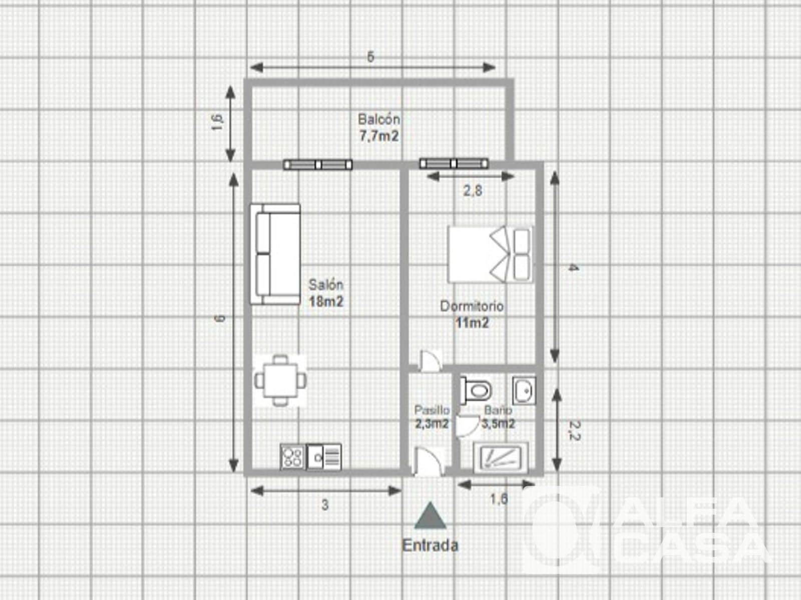 1 soveværelse Lejlighed til salg i Lloret de Mar med swimmingpool garage - € 165.000 (Ref: 9385819)