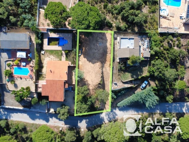 Byggetomt til salgs i Lloret de Mar - € 95 000 (Ref: 9385840)