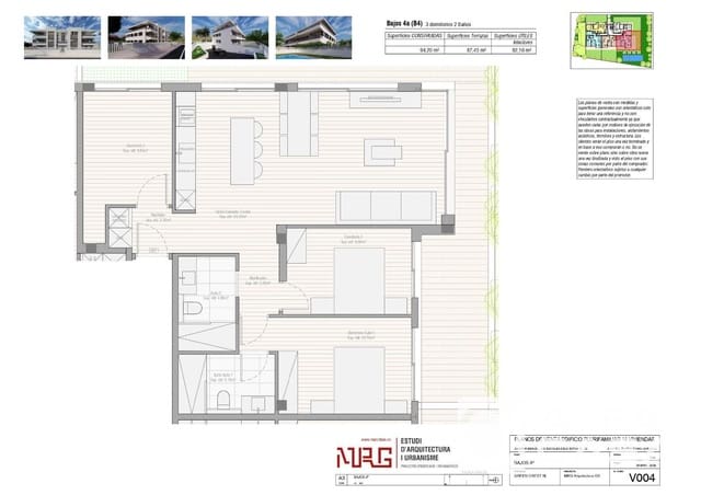 3 slaapkamer Flat te koop in Platja d'Aro, Castell-Platja d'Aro met zwembad garage - € 590.000 (Ref: 9939047)