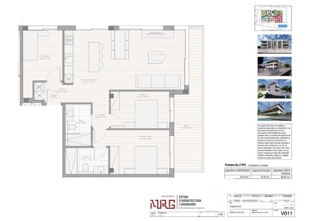 3 slaapkamer Flat te koop in Platja d'Aro, Castell-Platja d'Aro met zwembad garage - € 495.000 (Ref: 9939134)