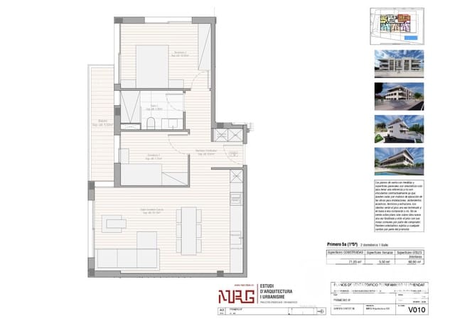 2 soveværelse Lejlighed til salg i Platja d'Aro, Castell-Platja d'Aro med swimmingpool garage - € 375.000 (Ref: 9939135)