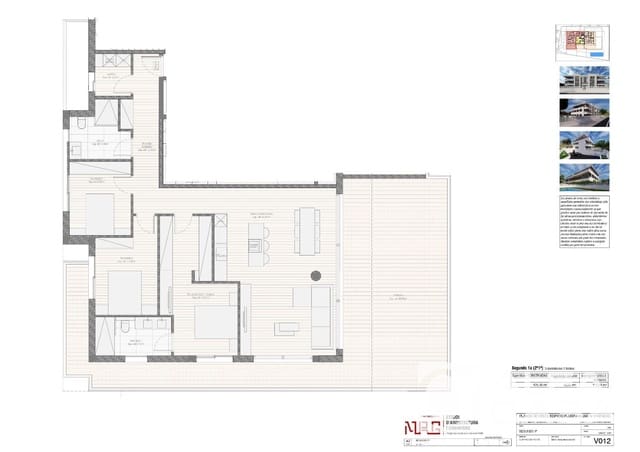 3 soverom Penthouse til salgs i Platja d'Aro, Castell-Platja d'Aro med svømmebasseng garasje - € 770 000 (Ref: 9941475)