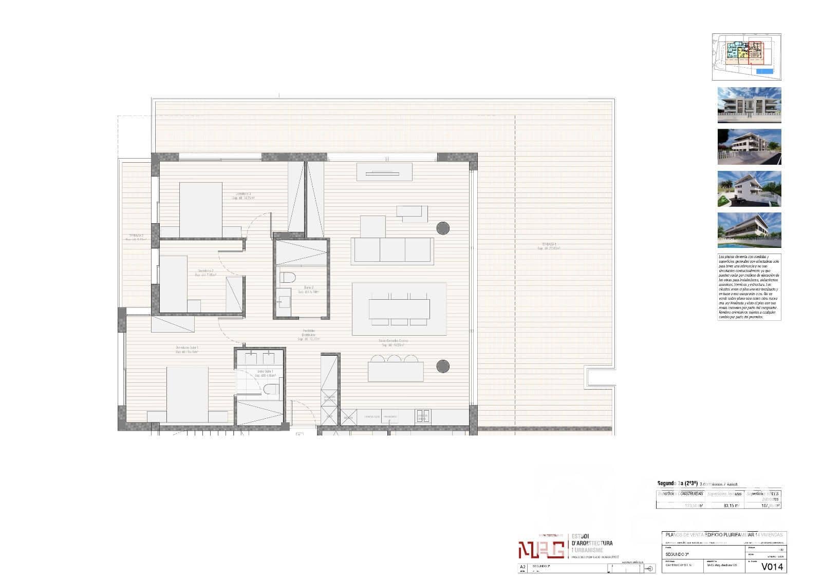 3 soverom Penthouse til salgs i Platja d'Aro med svømmebasseng garasje - € 775 000 (Ref: 9941476)