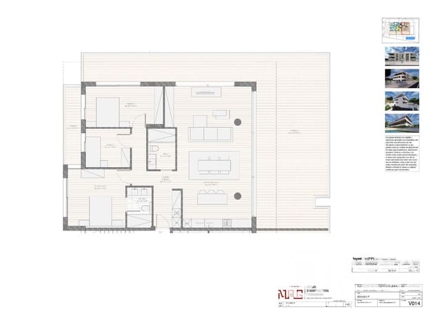 3 soverom Penthouse til salgs i Platja d'Aro, Castell-Platja d'Aro med svømmebasseng garasje - € 775 000 (Ref: 9941476)