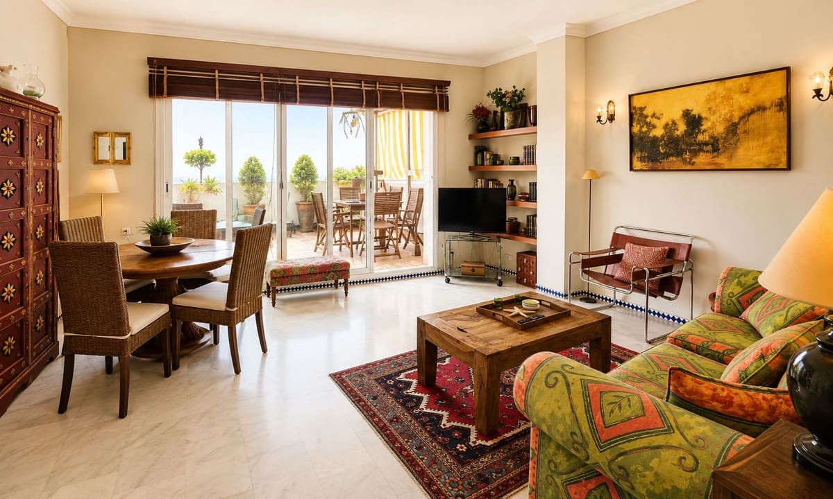 3 sovrum Strandlägenhet till salu i Estepona med pool garage - 529 000 € (Ref: 10057841)