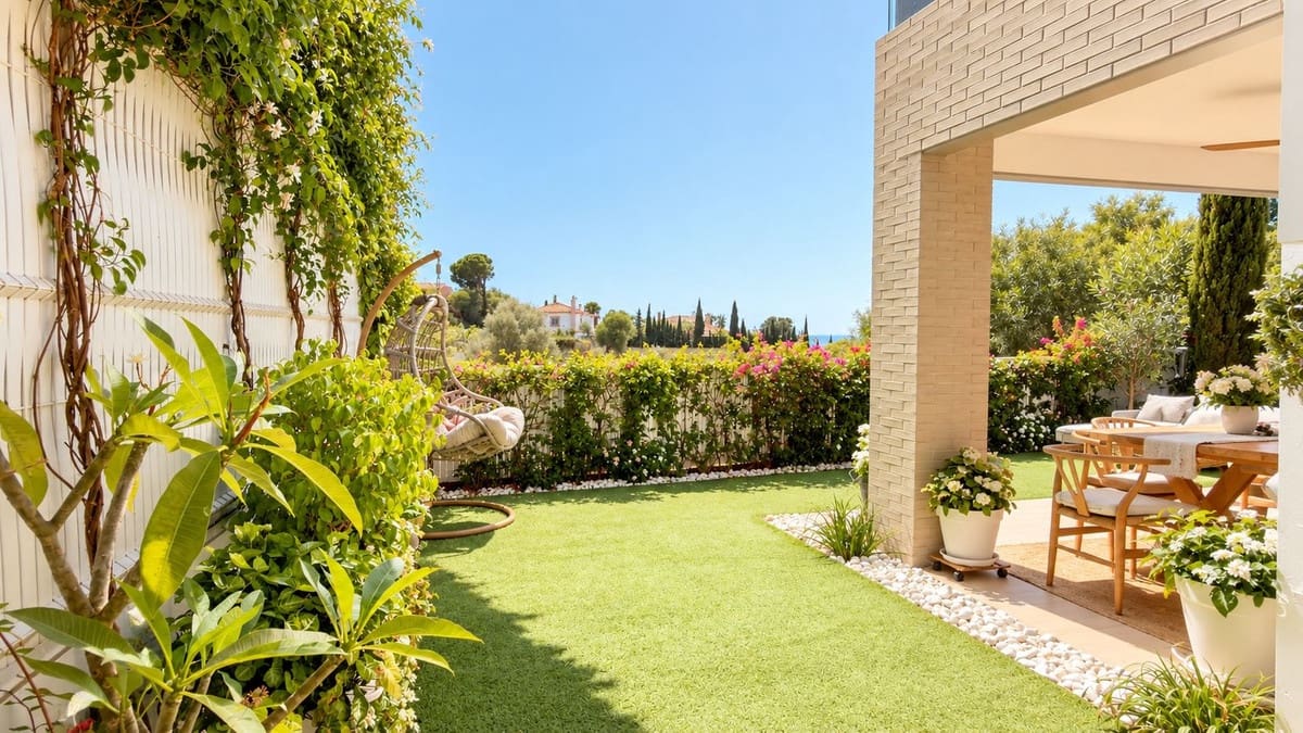 3 soverom Kjedet enebolig til salgs i Mijas med svømmebasseng garasje - € 795 000 (Ref: 10095334)