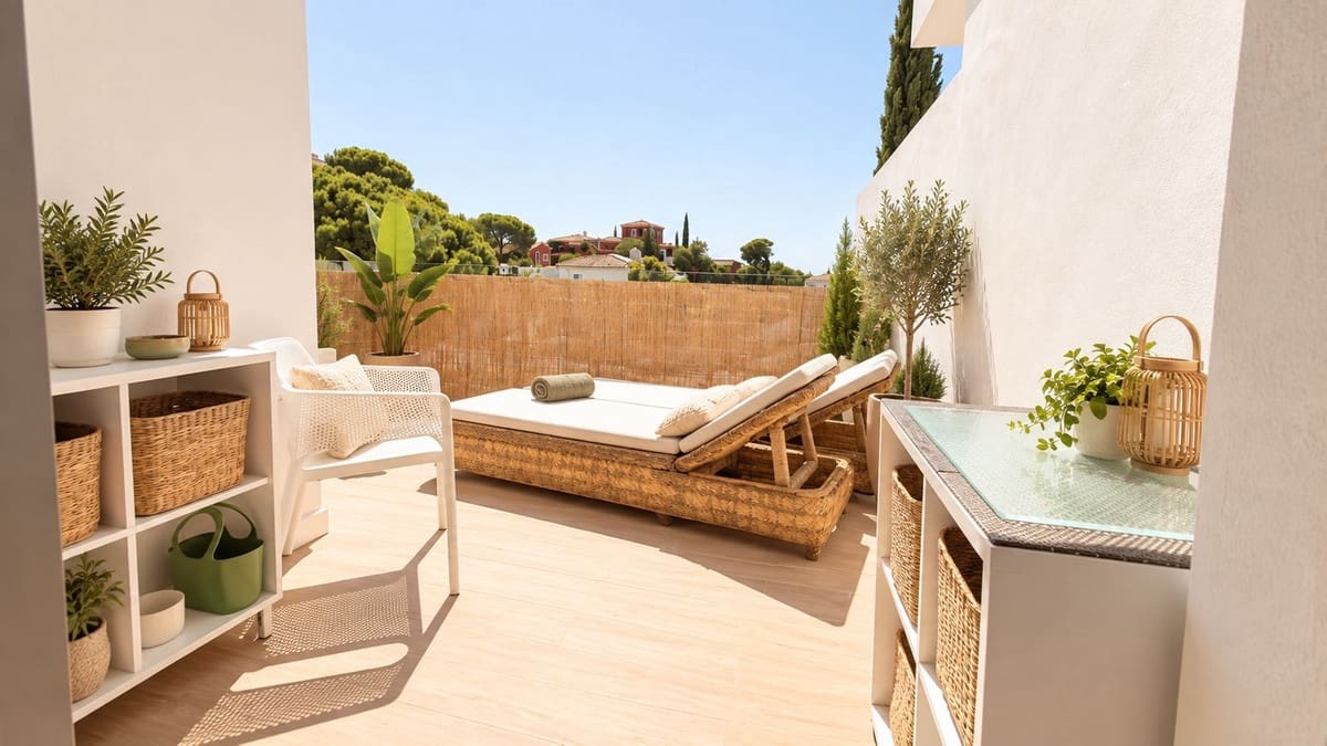 3 soverom Kjedet enebolig til salgs i Mijas med svømmebasseng garasje - € 795 000 (Ref: 10095334)