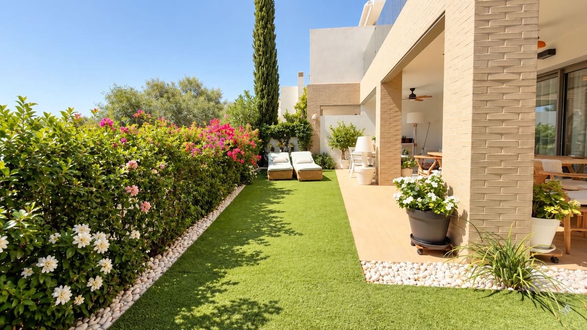 3 soverom Kjedet enebolig til salgs i Mijas med svømmebasseng garasje - € 795 000 (Ref: 10095334)