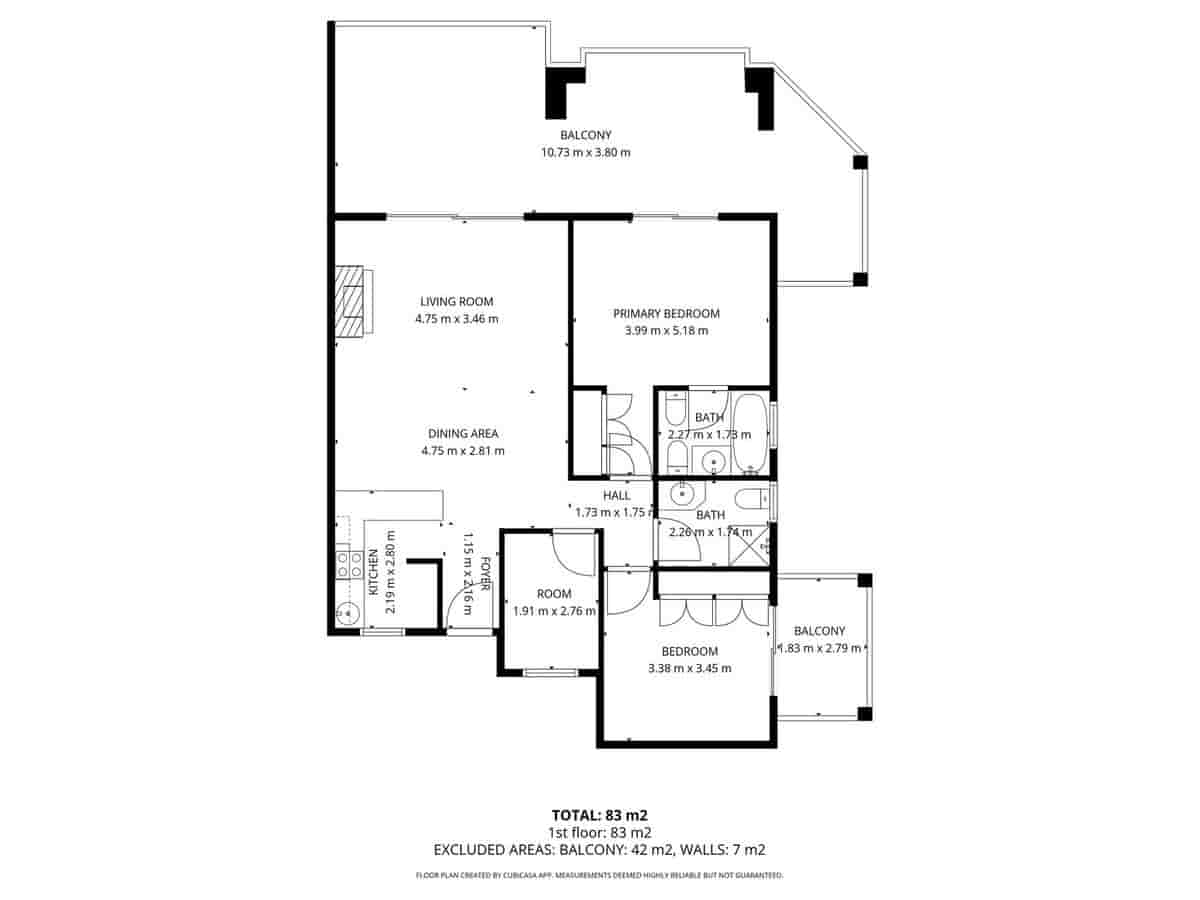3 slaapkamer Appartement te koop in New Golden Mile met zwembad garage - € 449.000 (Ref: 9803792)