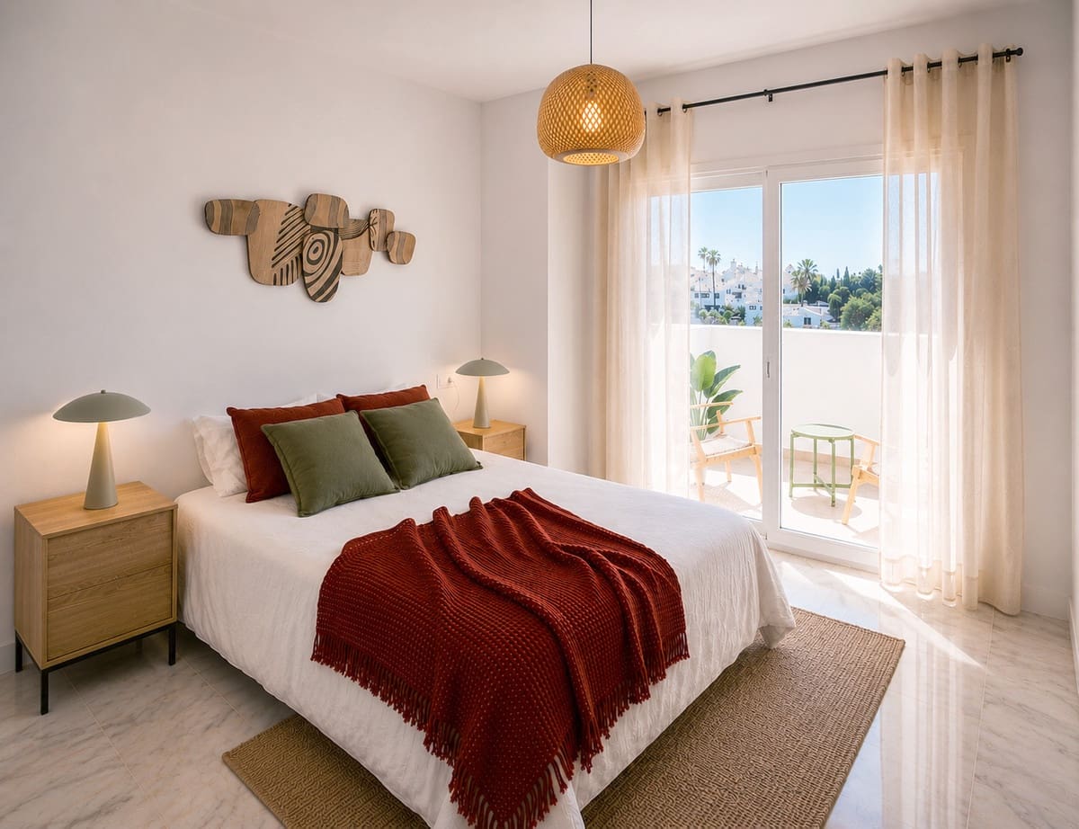 2 bedroom Beach Apartment for sale in Estepona with pool garage - € 399,000 (Ref: 9832835)
