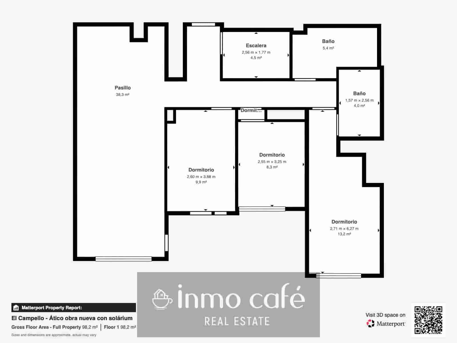 3 soverom Penthouse til salgs i El Campello med svømmebasseng garasje - € 850 000 (Ref: 10145659)
